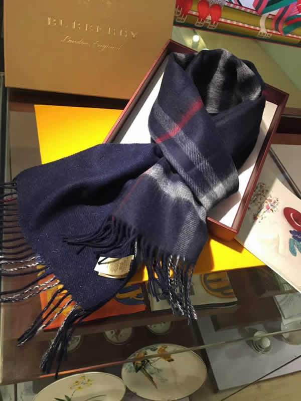 Women Scarves Autumn Winter New Female Wool Scarf Fake Burberry Scarves 28